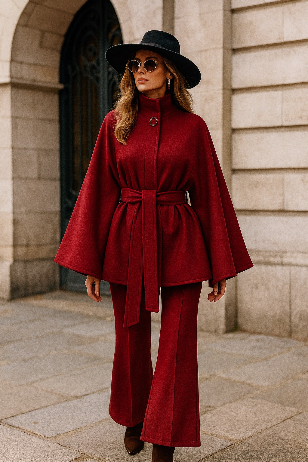The Luxe Wool Cape