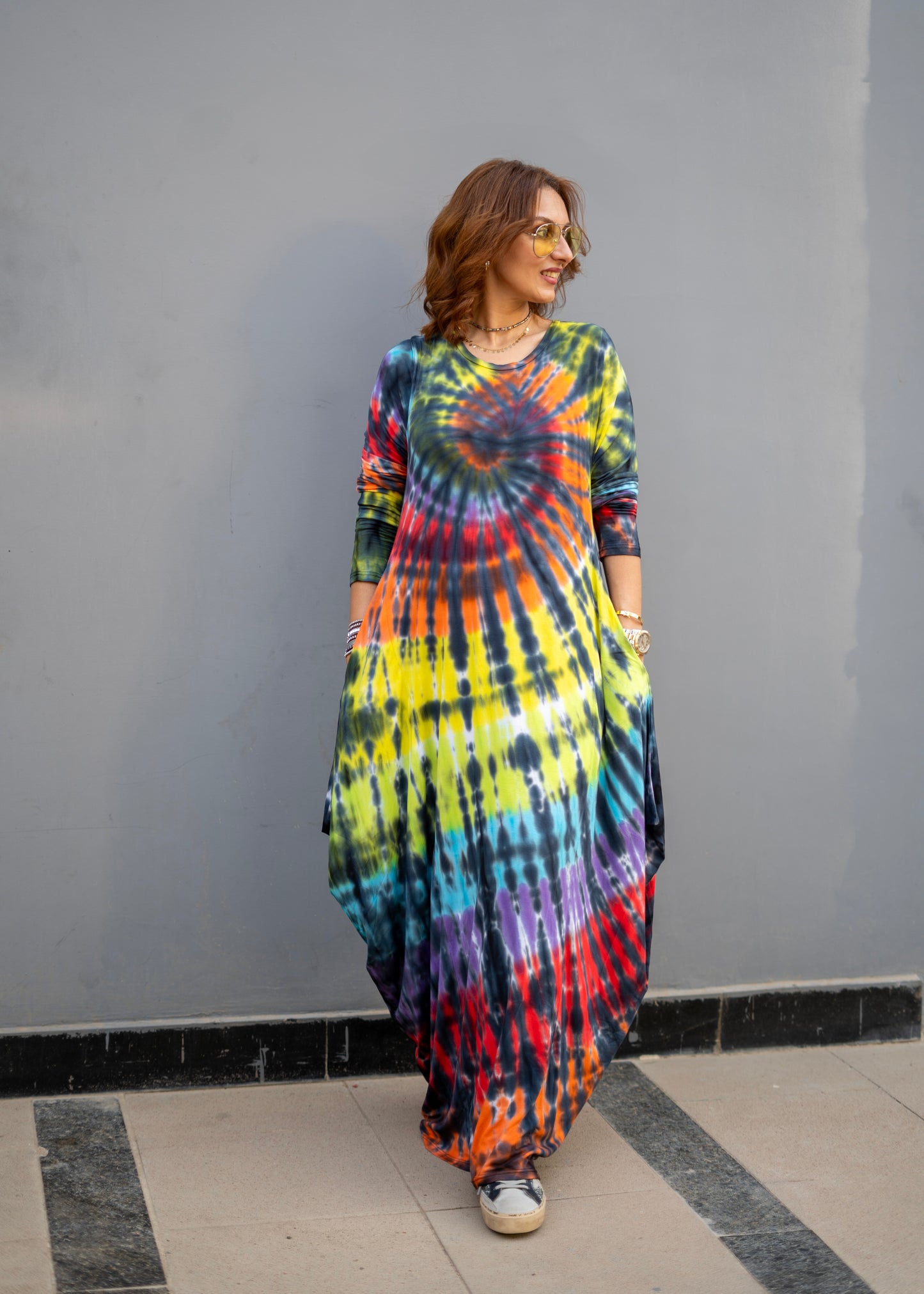 Color Rush Tie-Dye Maxi