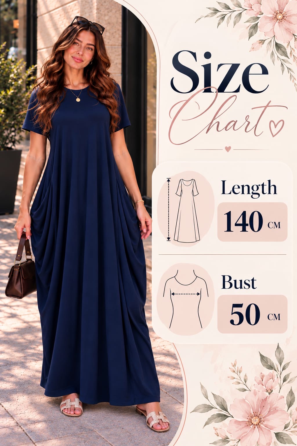 Balloon Dress Half Sleeves