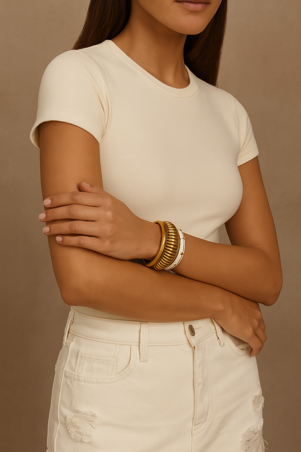 Bold Vintage Stack Bangles
