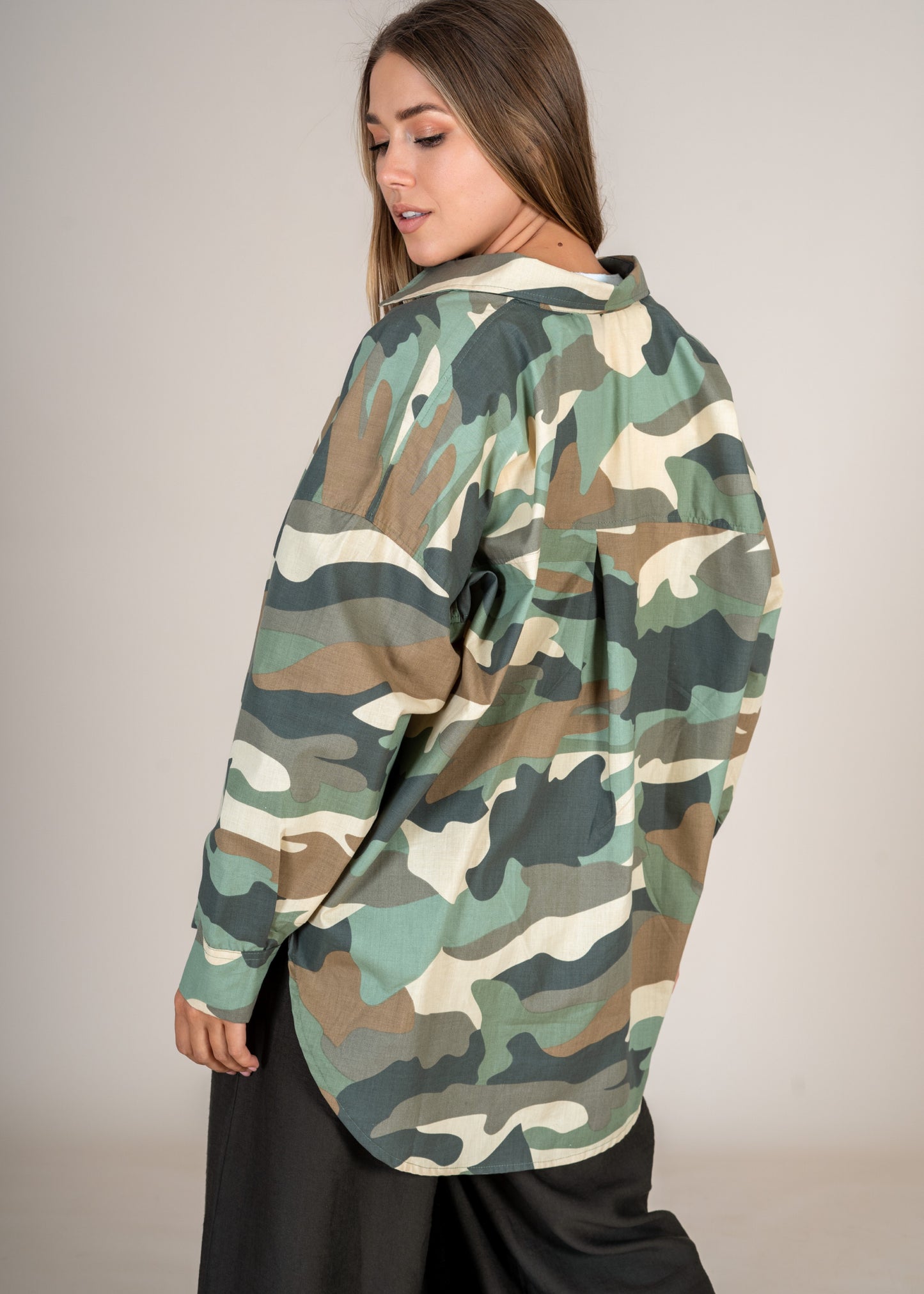 Camo Chemise