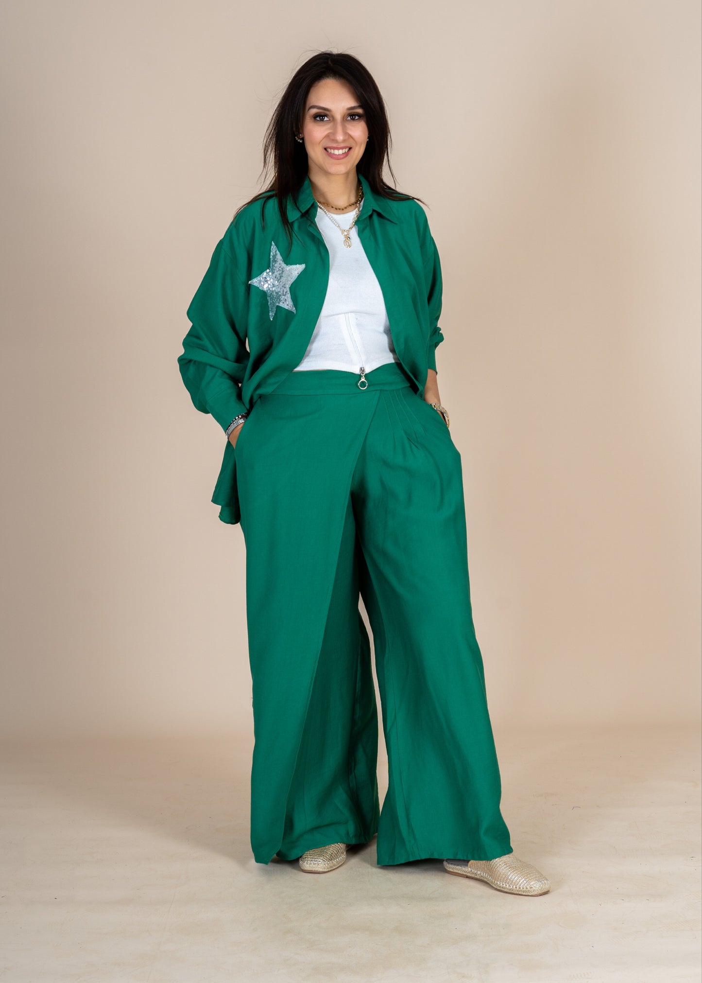 Star Sequin Chemise