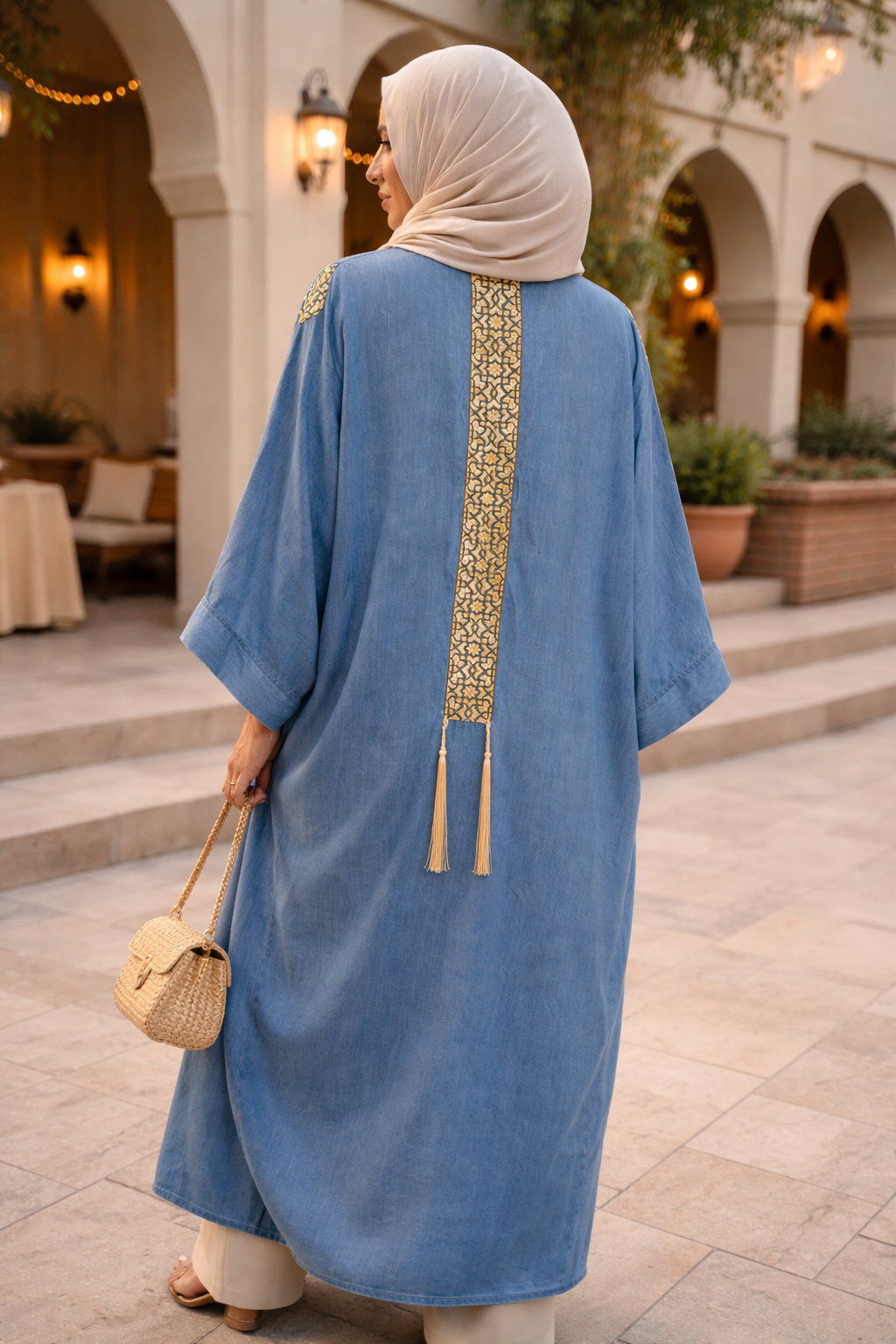 Denim Royale Kaftan
