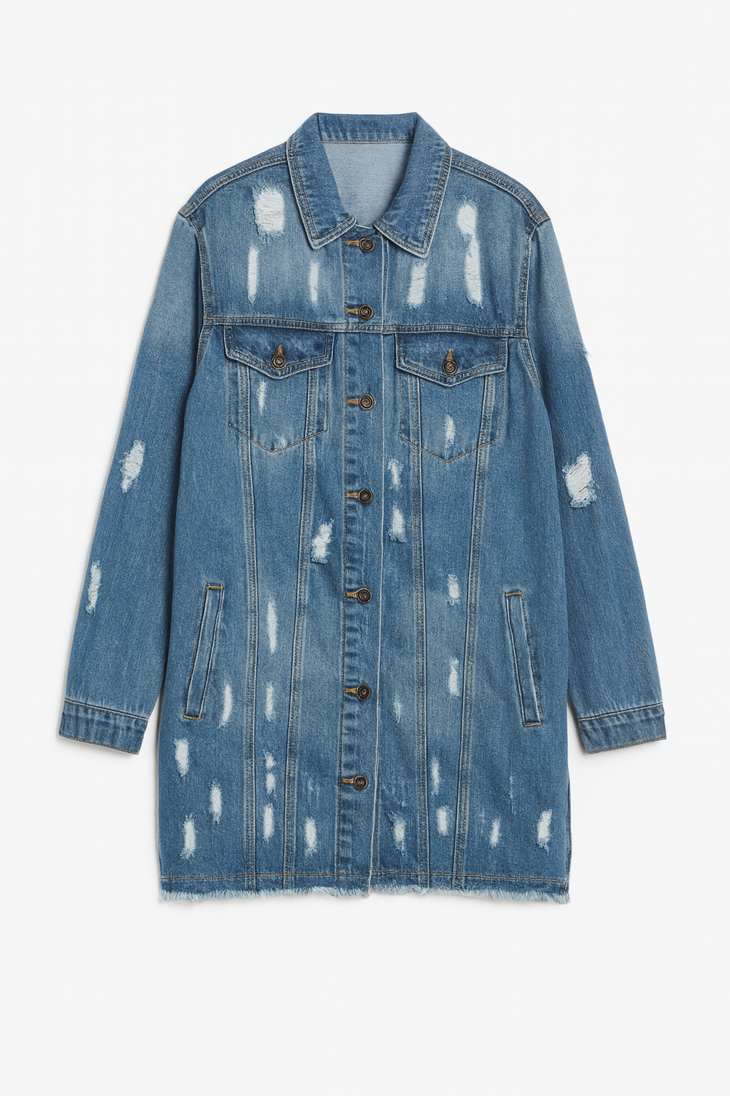 Street Chic Distressed Jacket