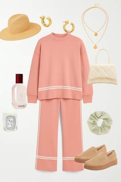 Powder Pink Parisian Ease Set