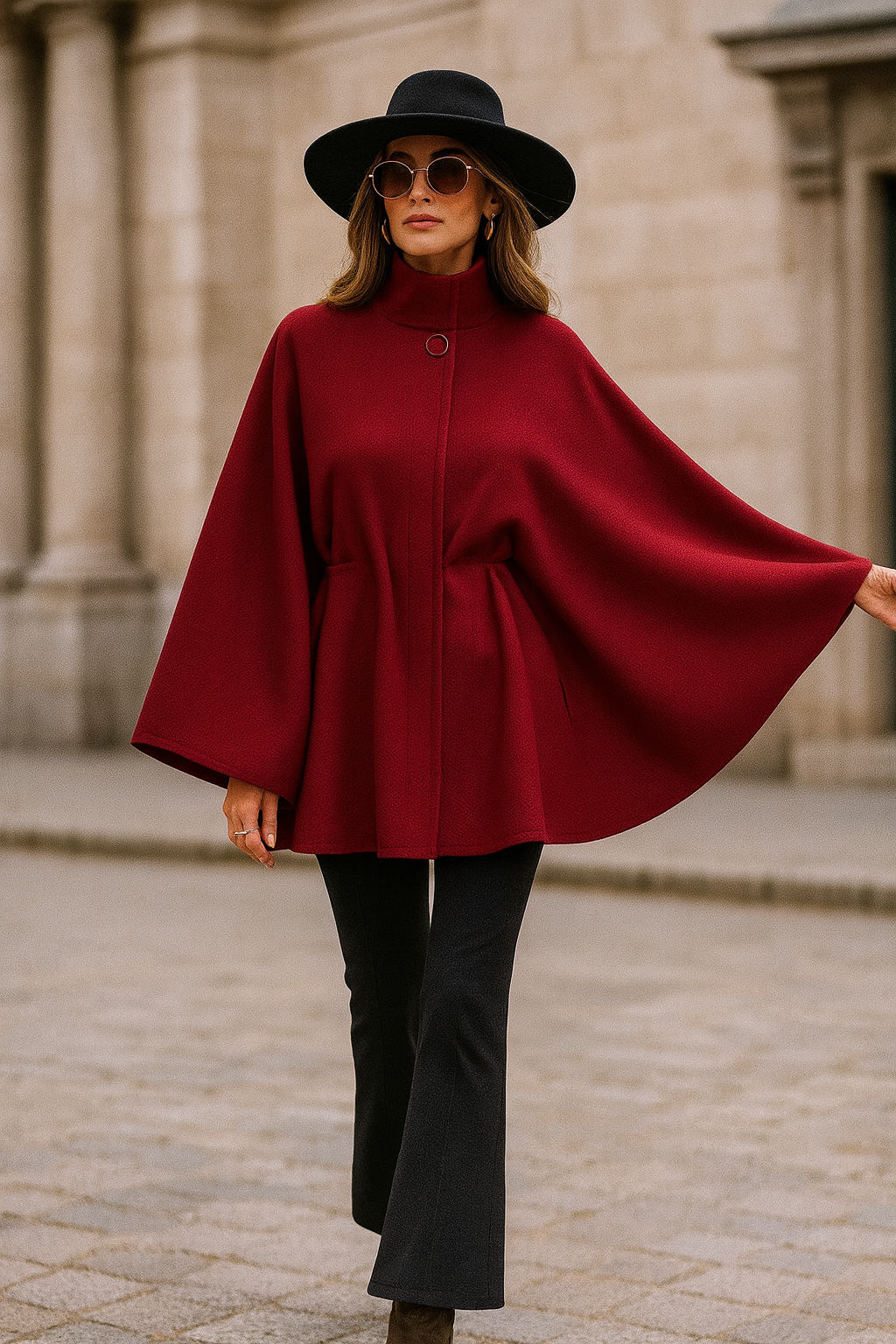 The Luxe Wool Cape