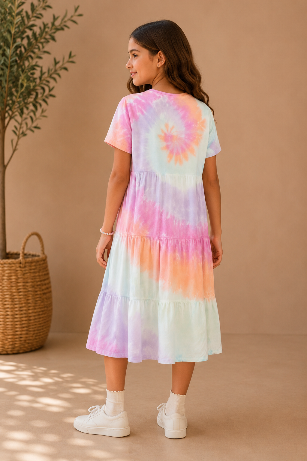 Cotton Candy Midi Dress