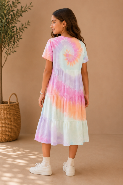 Cotton Candy Midi Dress