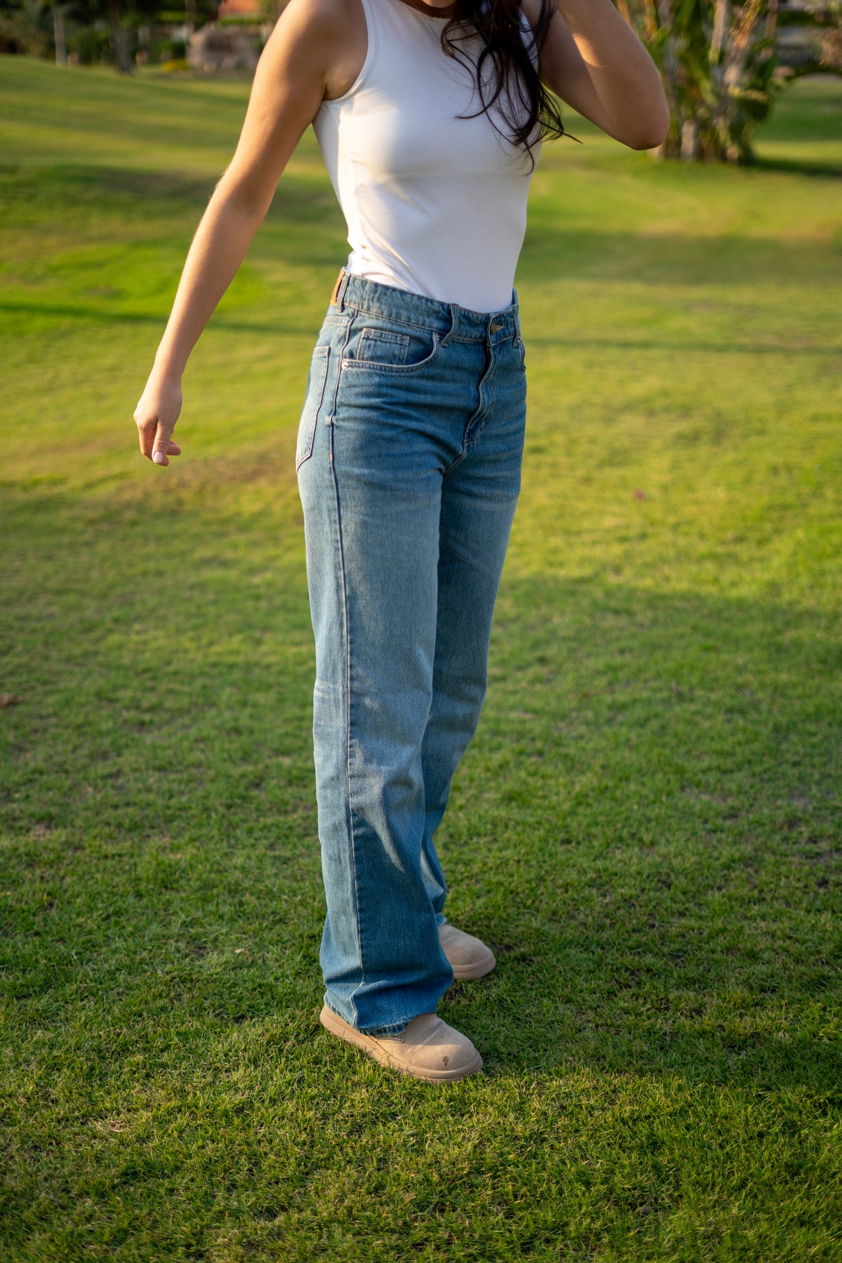 OnTheGo Wide Jeans