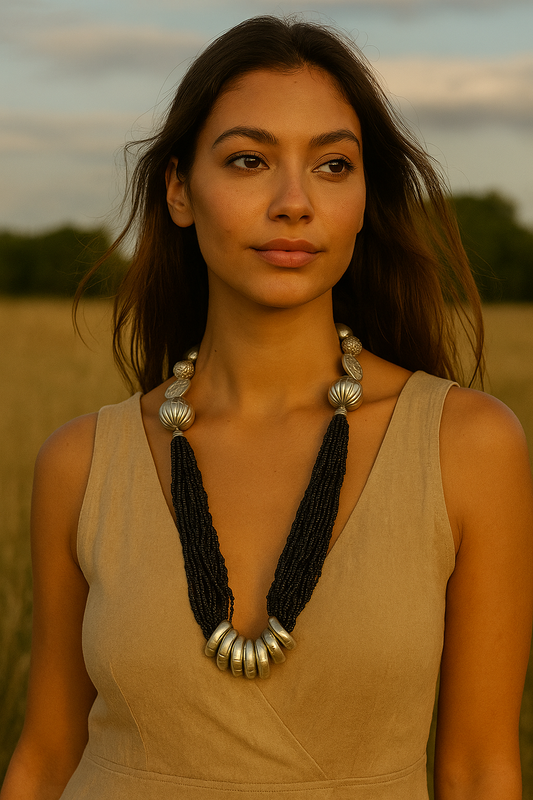 Regal Echo Statement Necklace