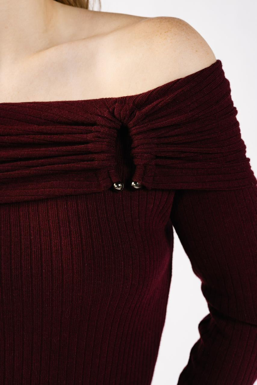 Off Shoulder Trendy Top