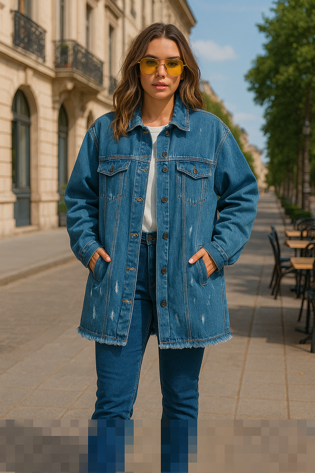 Street Chic Distressed Jacket