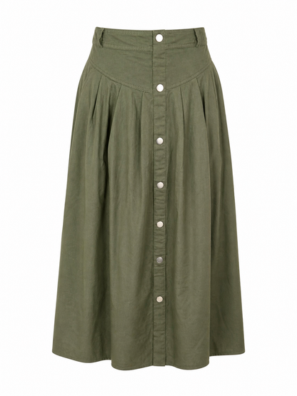 High-Waist Flow Skirt