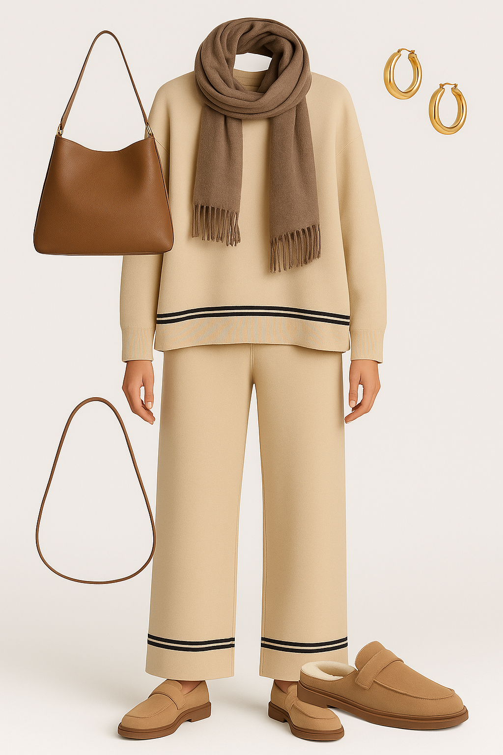 Beige Parisian Ease Set