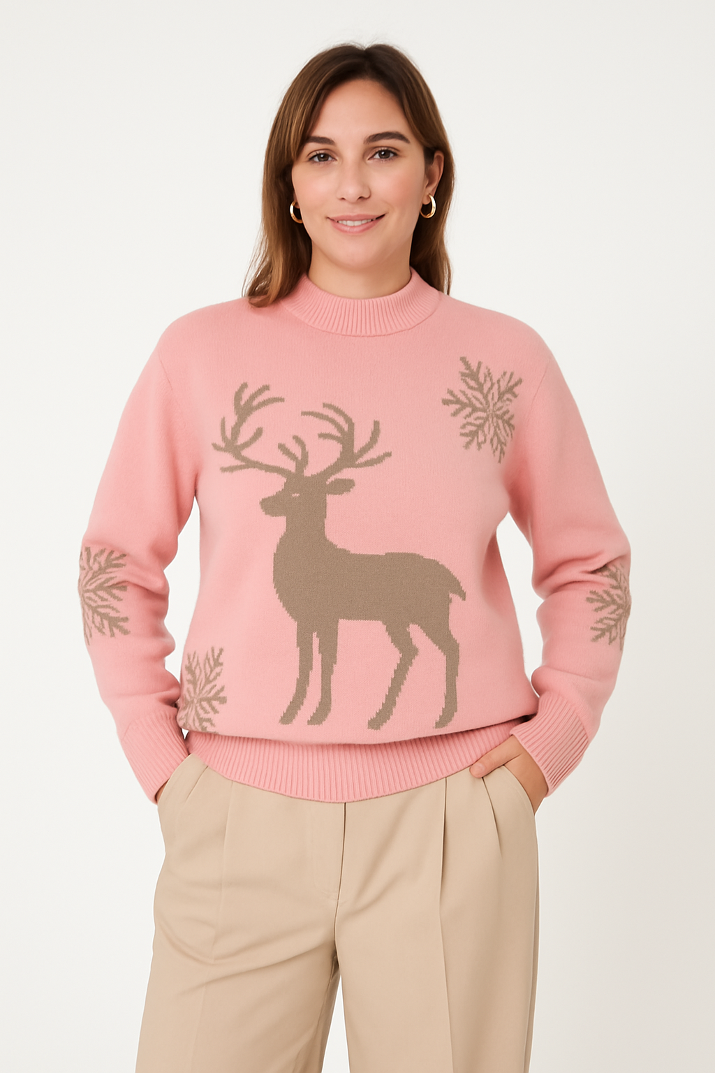 Snowfall Reindeer Knit