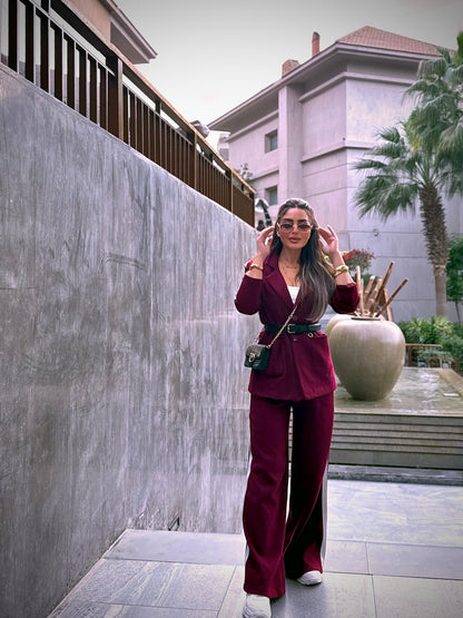 Casual Blazer Set