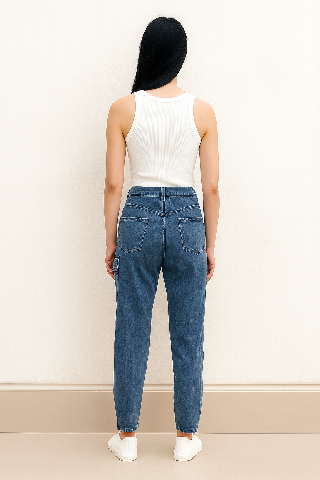 Street Style Cargo Jeans
