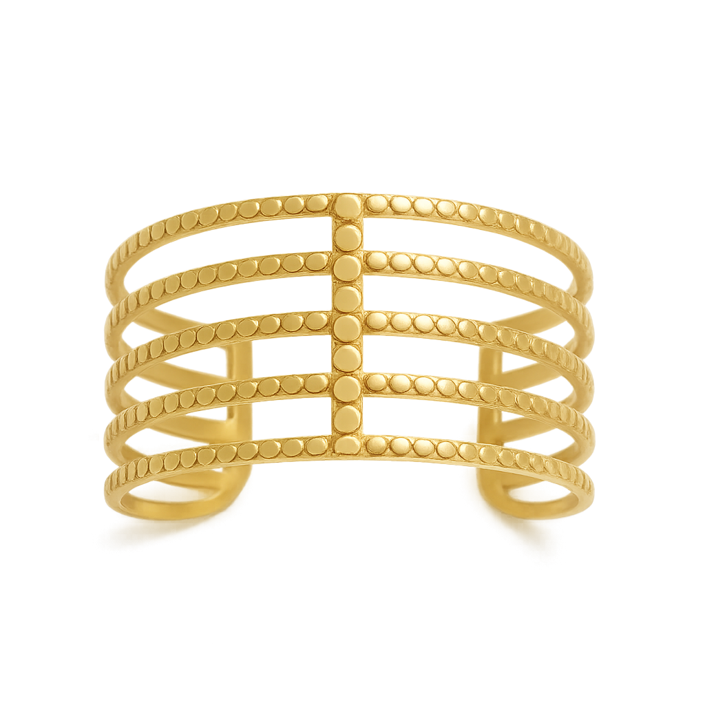 Linear Luxe Cuff