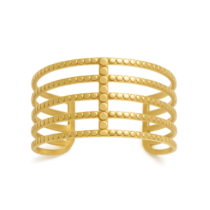 Linear Luxe Cuff