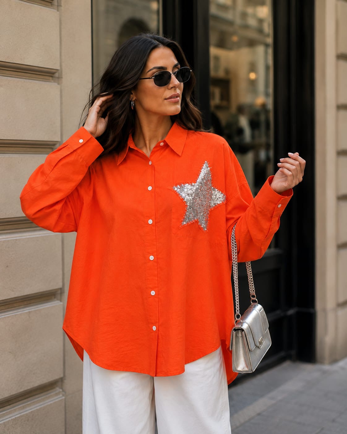 Star Sequin Chemise