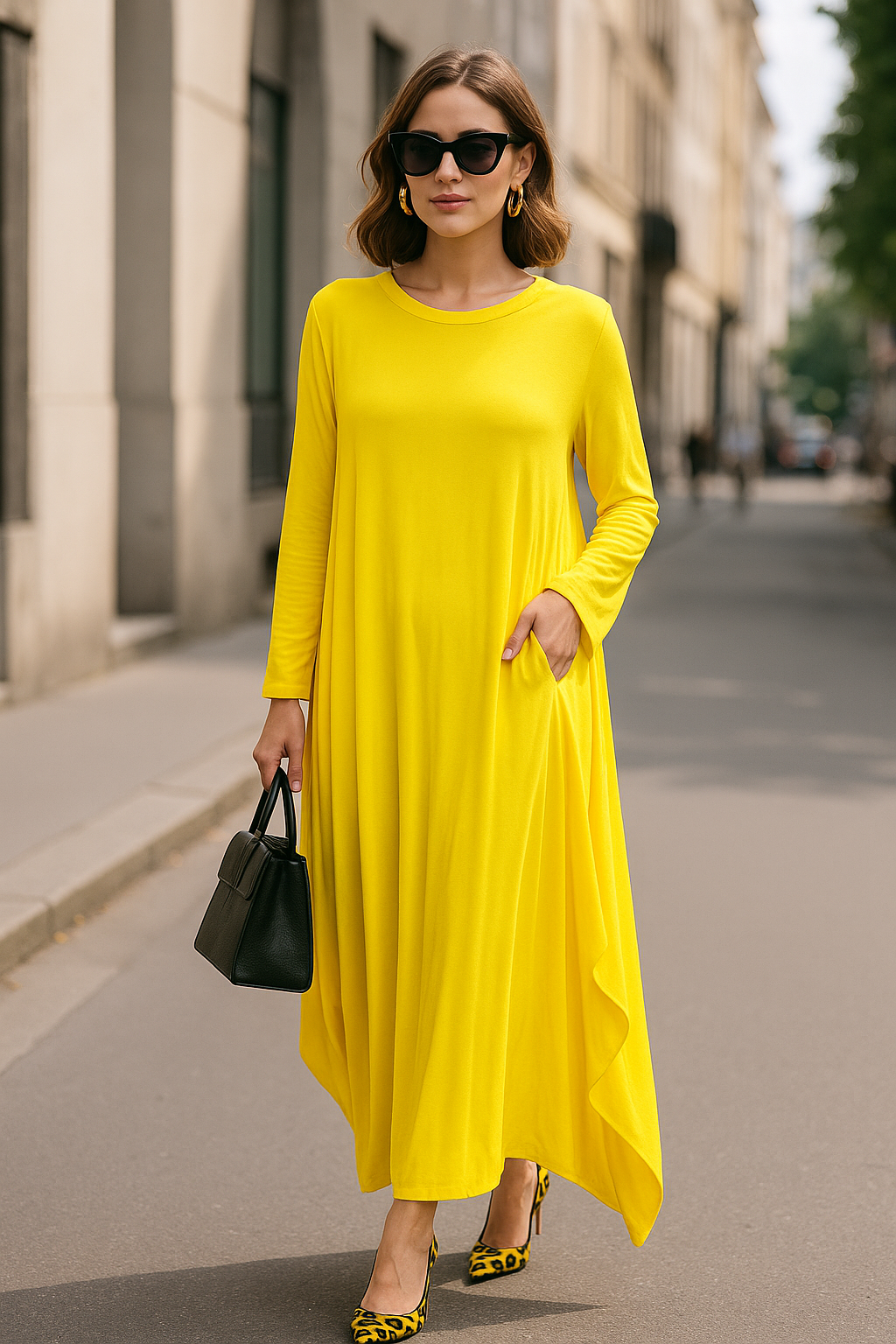 Sunshine Flow Maxi Dress