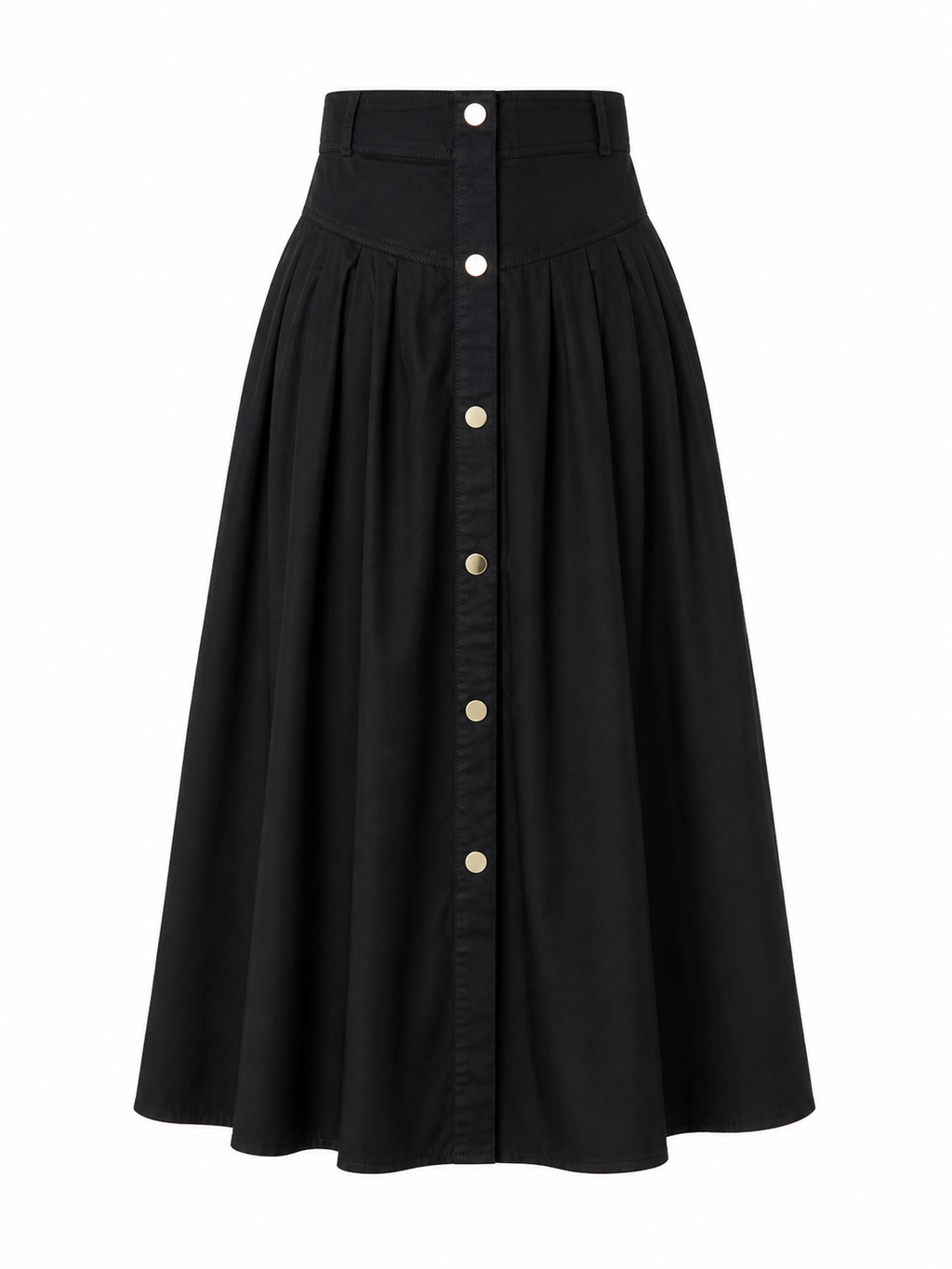 High-Waist Flow Skirt