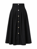 High-Waist Flow Skirt