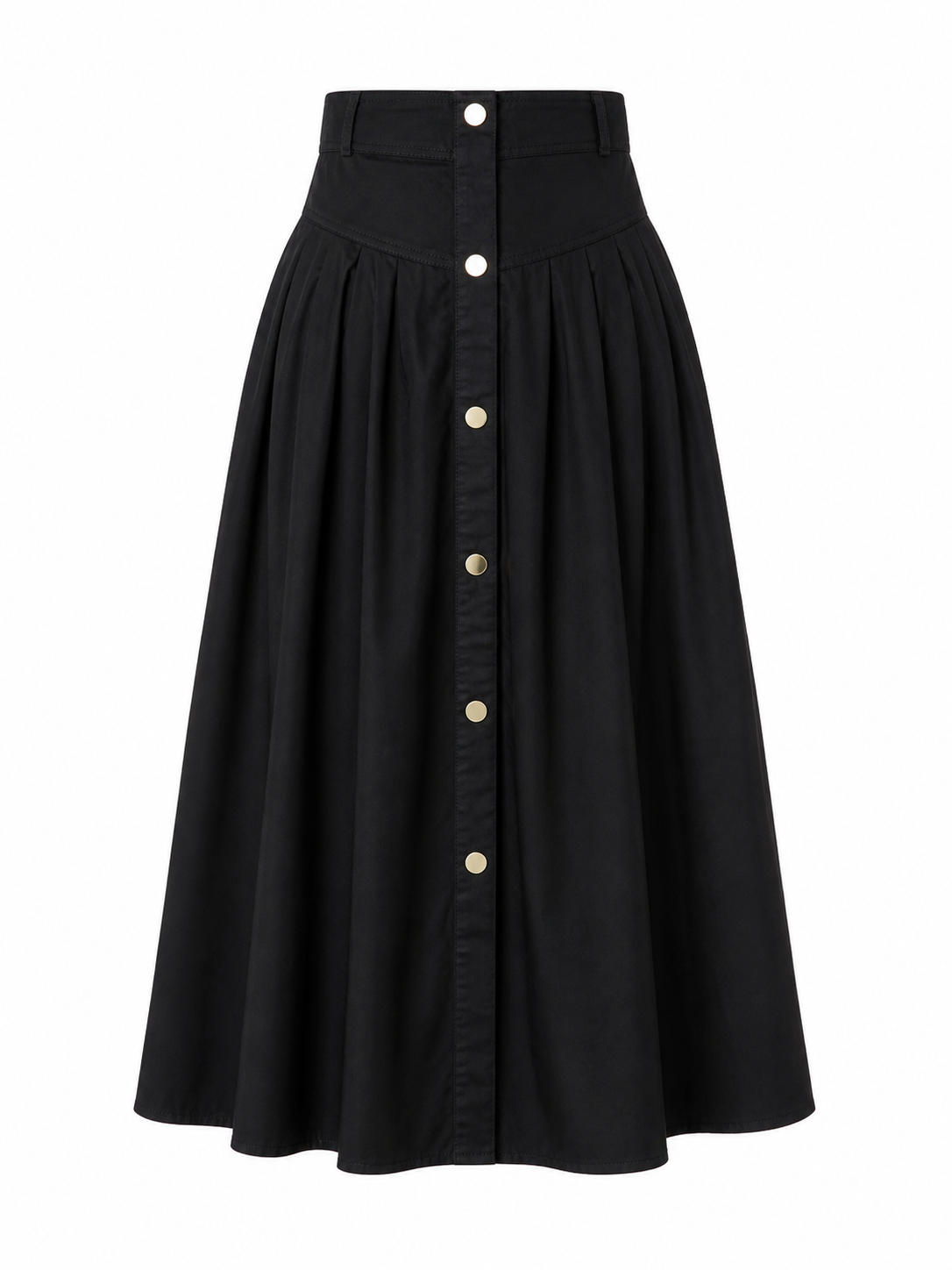 High-Waist Flow Skirt