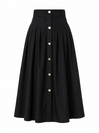 High-Waist Flow Skirt