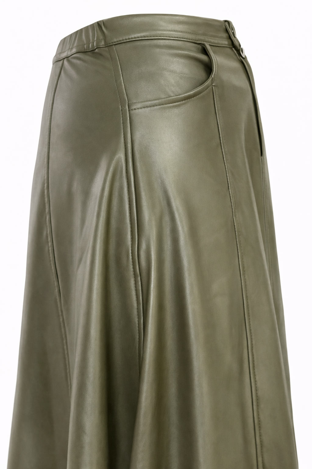 The Icon Leather Skirt
