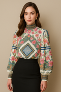 Botanical Luxe Blouse
