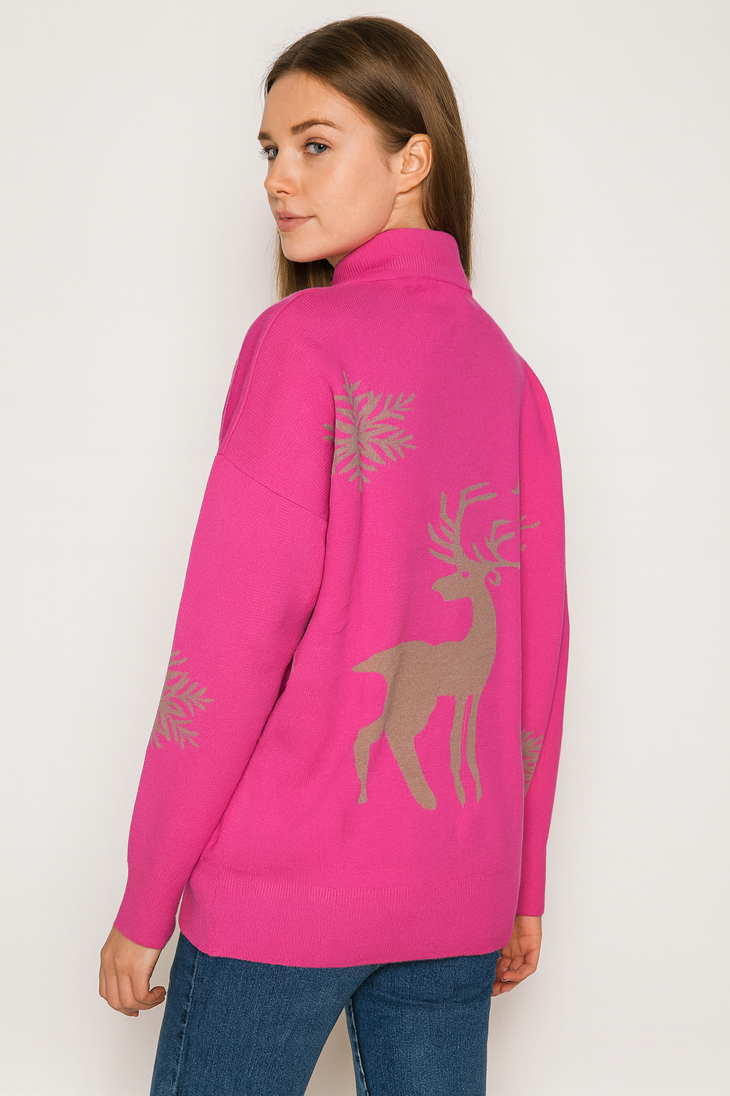 Snowfall Reindeer Knit