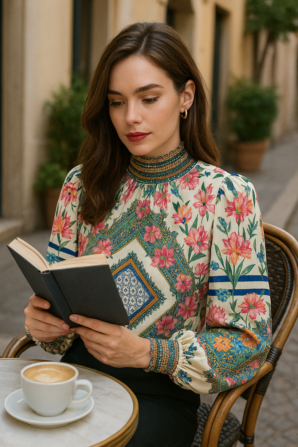 Botanical Luxe Blouse