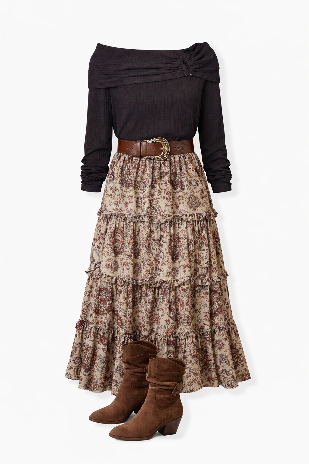 Off Shoulder Trendy Top