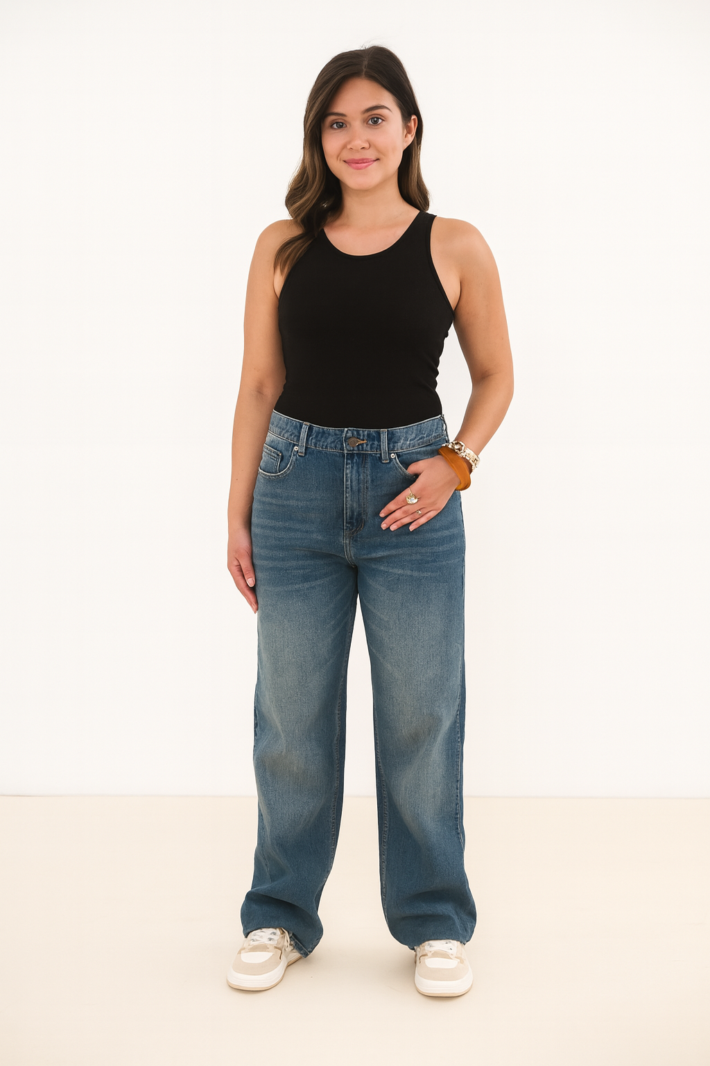 OnTheGo Wide Jeans