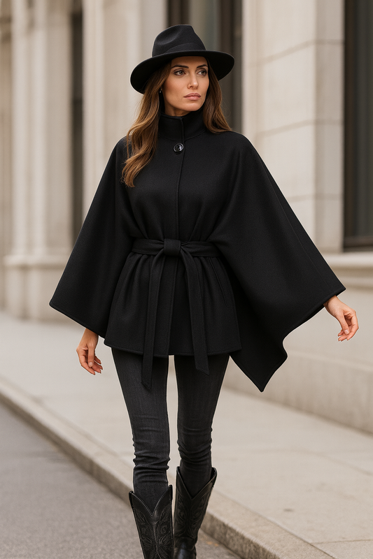 The Luxe Wool Cape