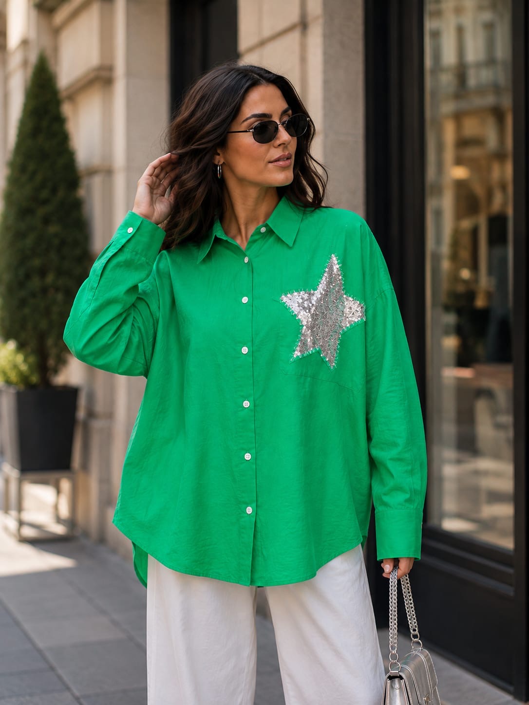 Star Sequin Chemise