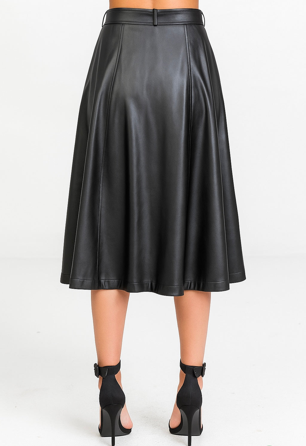 Opéra Leather Skirt