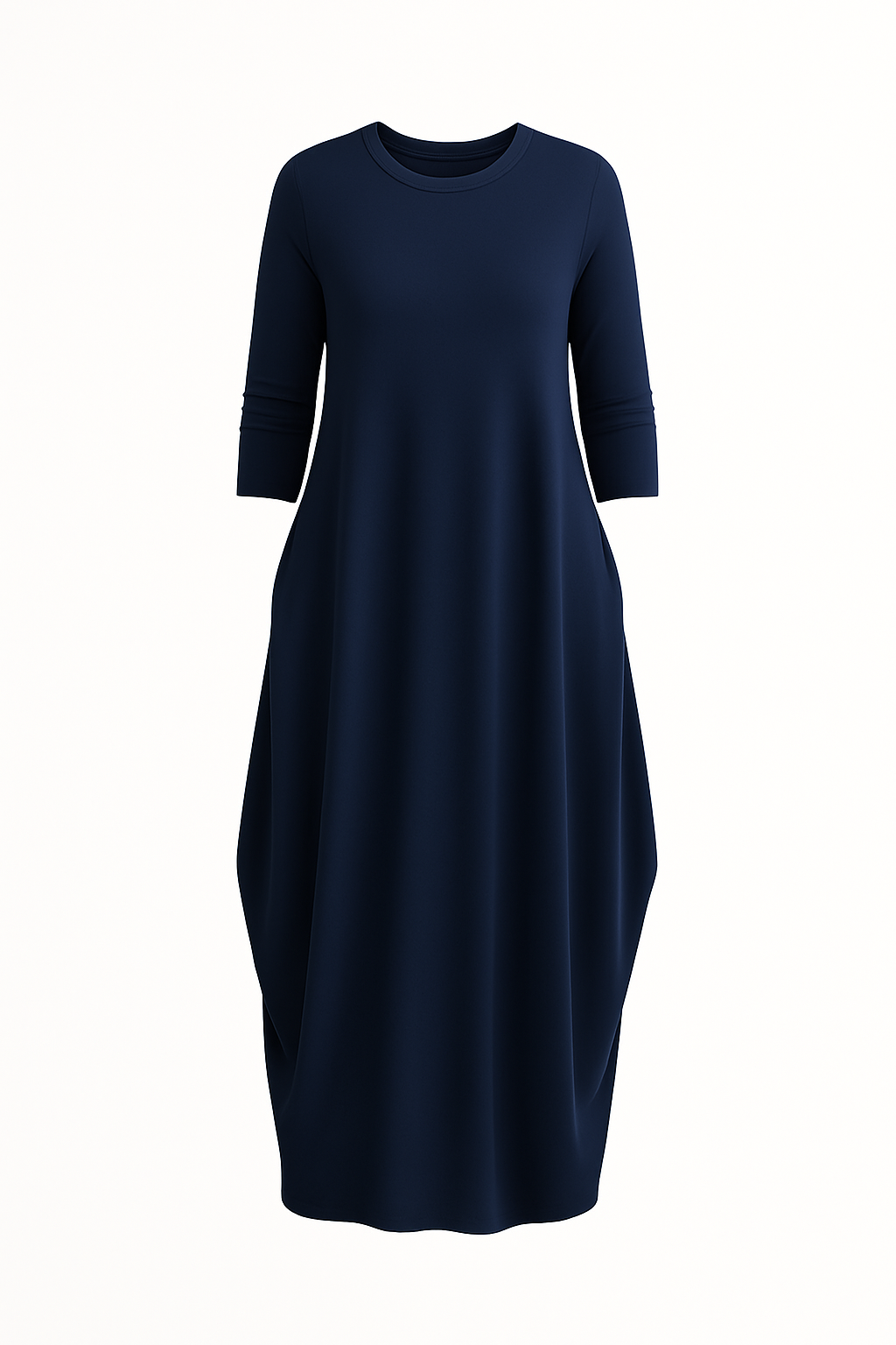 Pure Viscous Balloon Dress