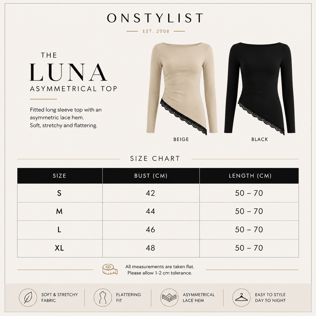 The Luna Asymmetrical Top