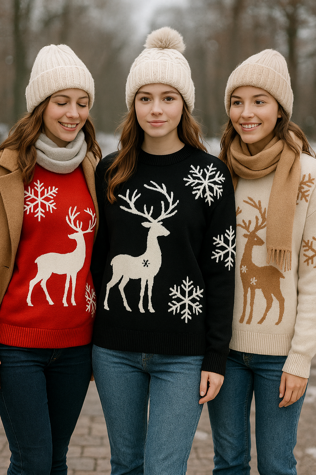 Snowfall Reindeer Knit