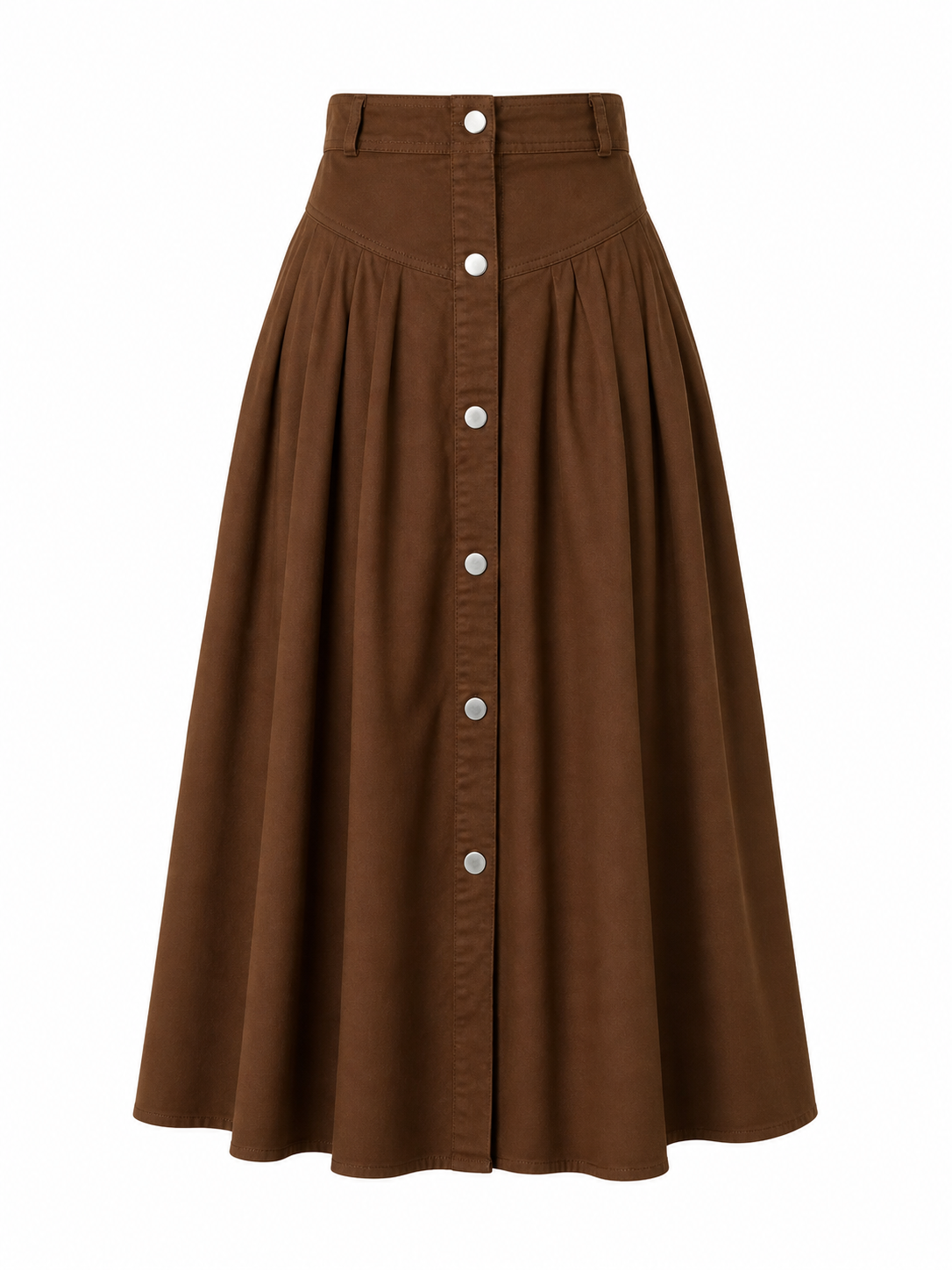 High-Waist Flow Skirt