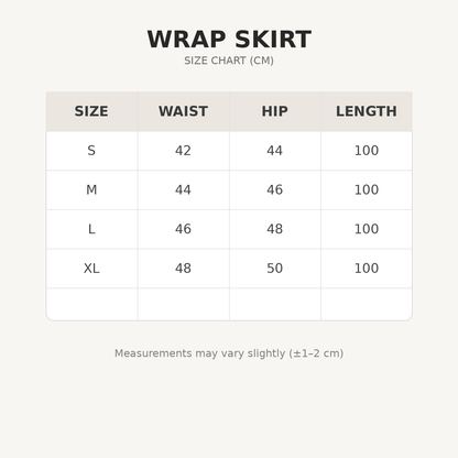 The Breeze Wrap Skirt