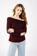 Off Shoulder Trendy Top