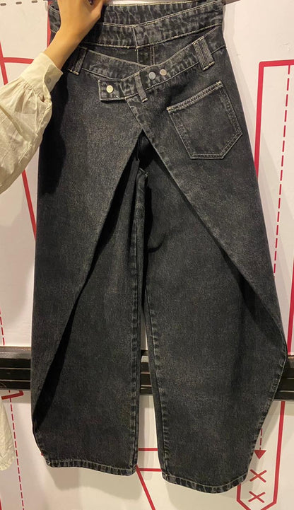 Overlay Wide Denim