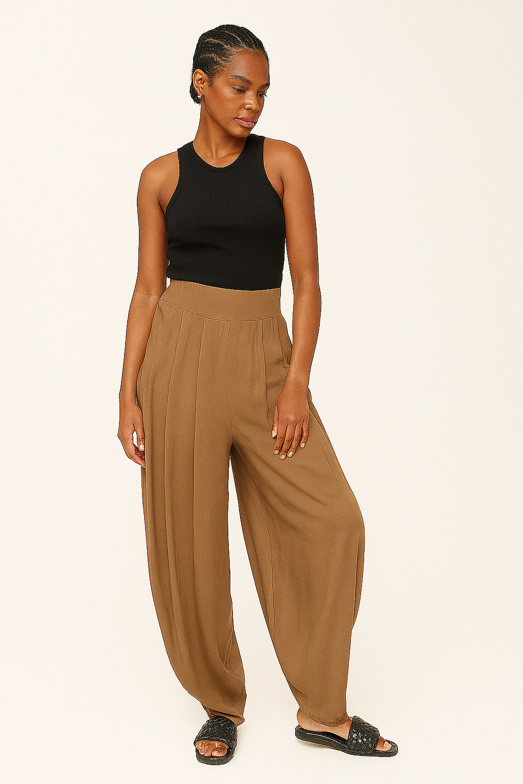 Luna Linen Sherwal Pants