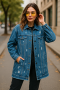 Street Chic Distressed Jacket