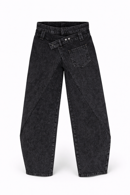 Overlay Wide Denim