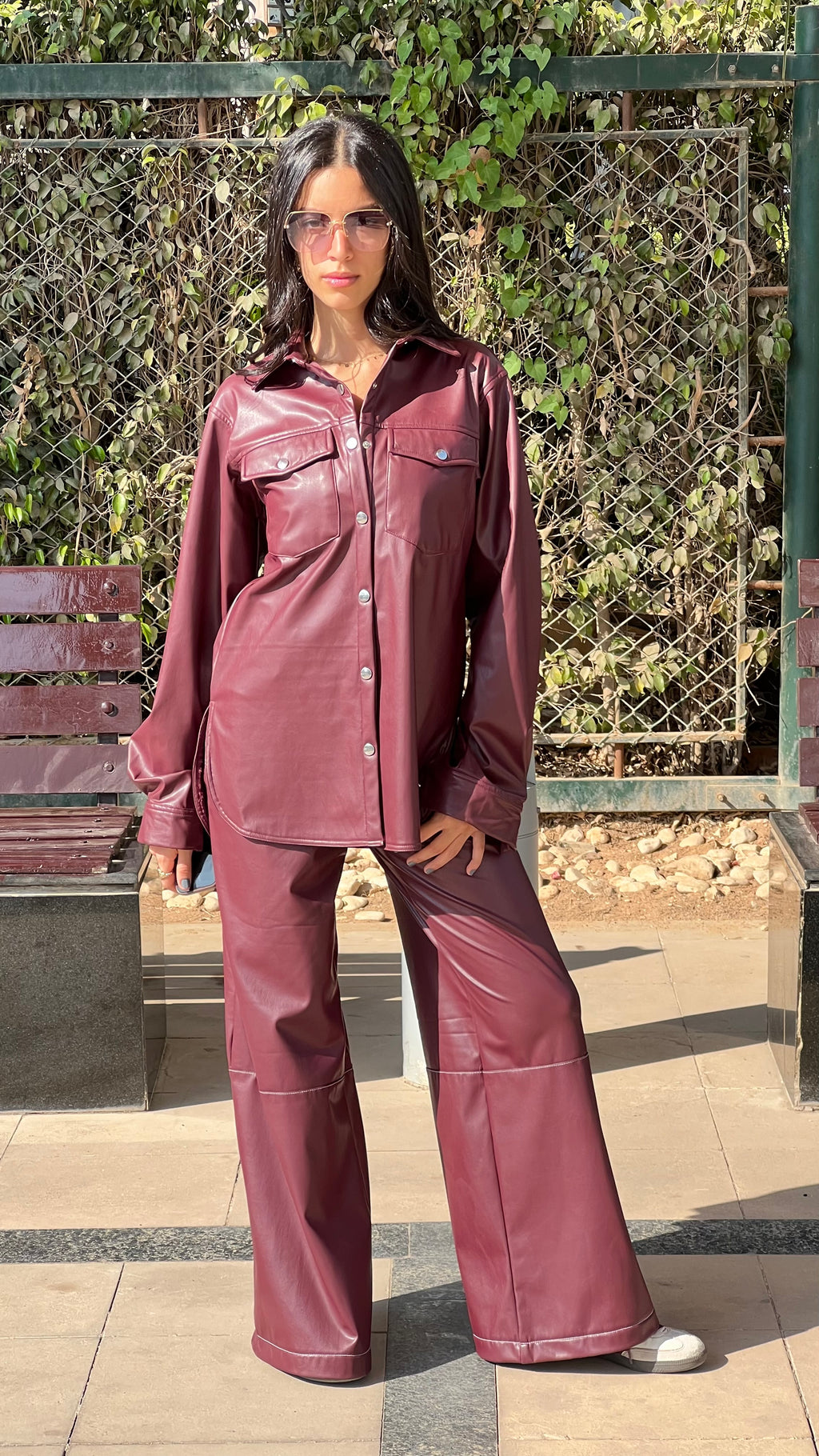 Iconic Leather Chemise