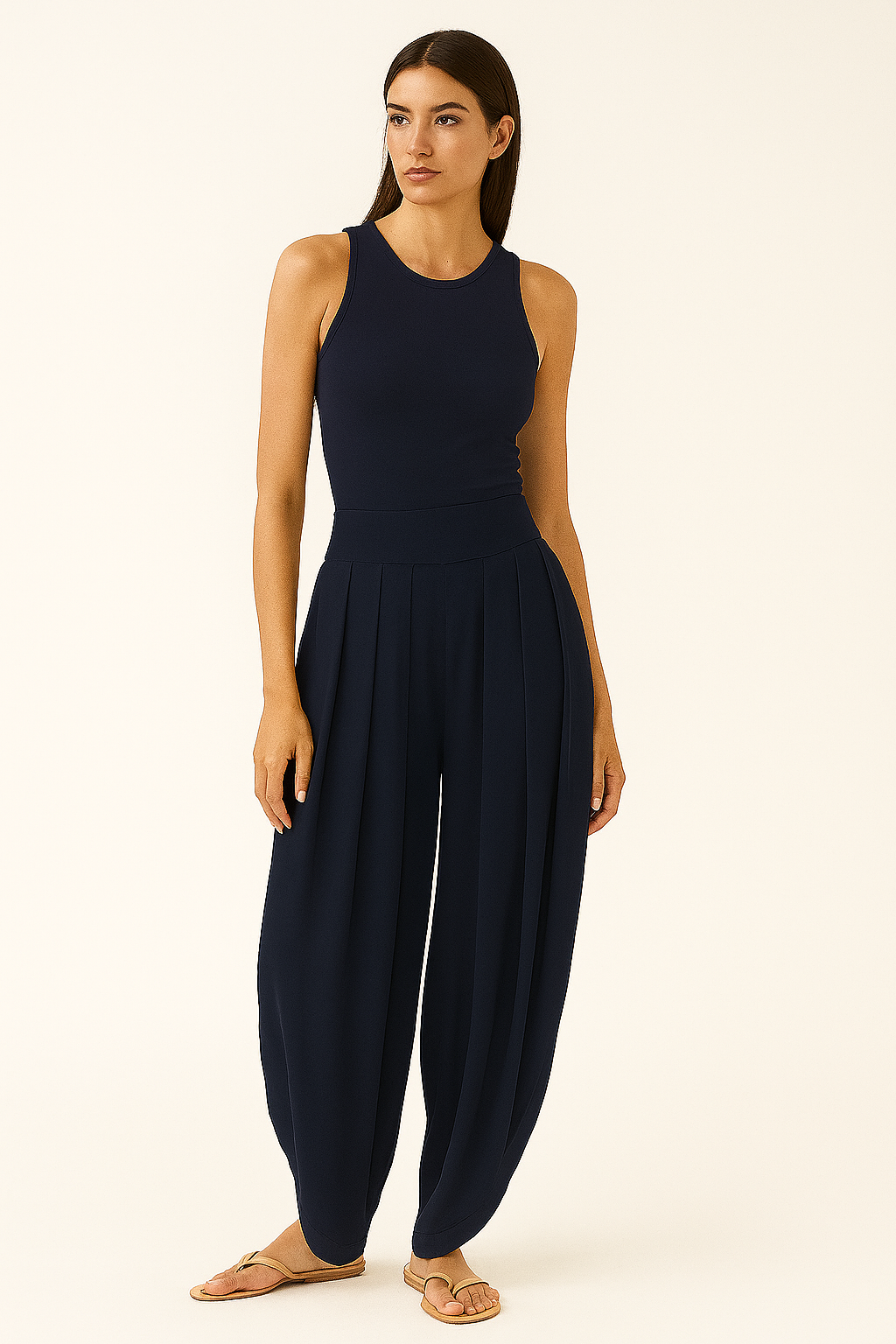 Luna Linen Sherwal Pants